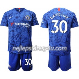 Fotbalový Dres Chelsea David Luiz 30 Dětské Domácí 2019/20